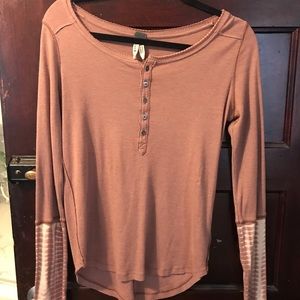 Free People Long sleeve top